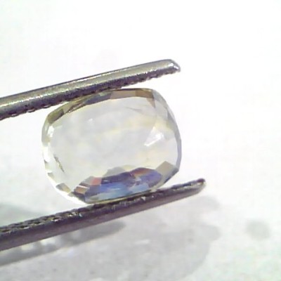 4.22 Ct Unheated Untreated Natural White Sapphire Safed Pukhraj
