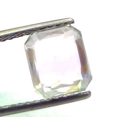 4.22 Ct Unheated Untreated Natural Ceylon White Sapphire AAAAA