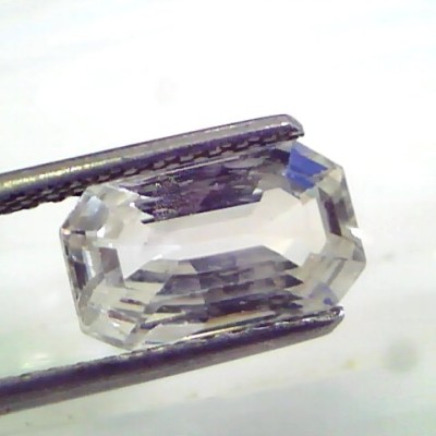 4.38 Ct Unheated Untreated Natural Ceylon White Sapphire Gems