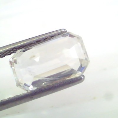 4.38 Ct Unheated Untreated Natural Ceylon White Sapphire Gems