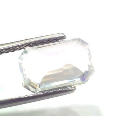 4.60 Ct IGI Certified Unheated Untreated Natural Ceylon White Sapphire AAA
