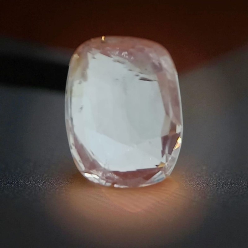 4.64 Ct Certified Unheated Untreated Natural Ceylon White Sapphire 4.64 Ct Certified Unheated Untreated Natural Ceylon White Sapphire