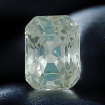 4.89 Ct IGI Certified Unheated Untreated Natural Premium White Sapphire AAA 4.89 Ct IGI Certified Unheated Untreated Natural Premium White Sapphire AAA