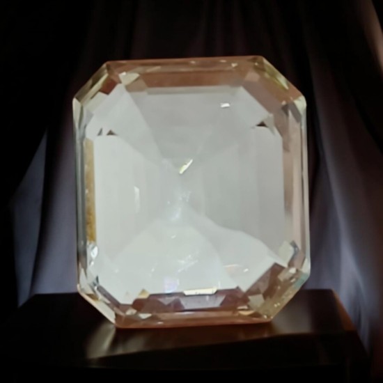 4.99 Ct GII Certified Unheated Untreated Natural Ceylon White Sapphire AAA