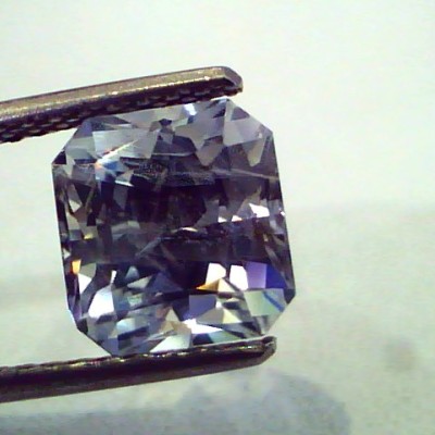 5.36 Ct Unheated Untreated Natural Ceylon White Sapphire Gemstone AAAAA
