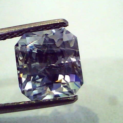 5.36 Ct Unheated Untreated Natural Ceylon White Sapphire Gemstone AAAAA