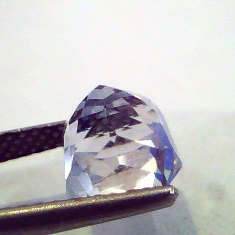 5.36 Ct Unheated Untreated Natural Ceylon White Sapphire Gemstone AAAAA