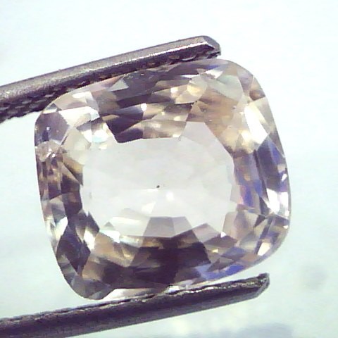 5.97 Ct Unheated Untreated Natural Ceylon White Sapphire Gems