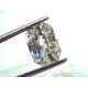 5.87 Ct Unheated Untreated Natural Ceylon WhitePukhraj Sapphire Gems