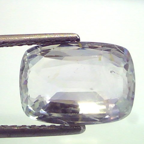 6.50 Ct Unheated Untreated Natural Ceylon White Sapphire Venus