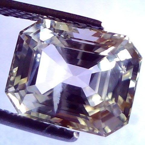 6.60 Ct Unheated Untreated Natural Ceylon White Sapphire Gems