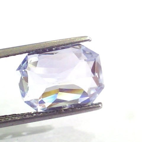 8.11 Ct Unheated Untreated Natural Ceylon White Sapphire Gemstones