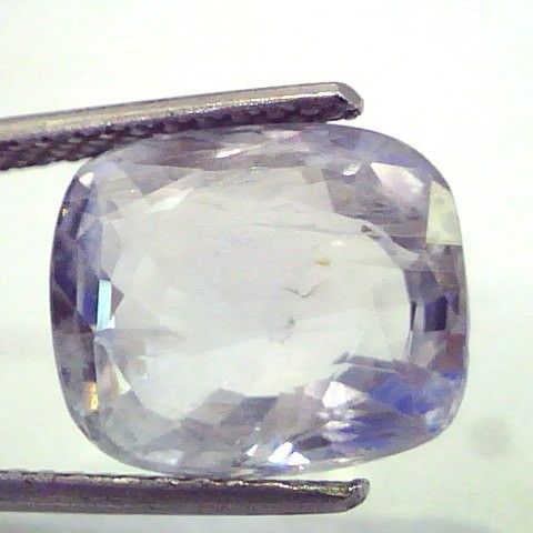 8.12 Ct Unheated Untreated Natural White Sapphire Safed Pukhraj