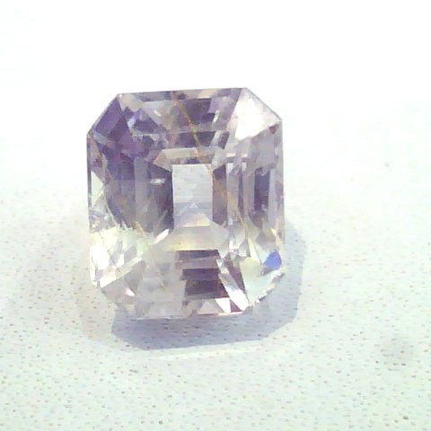 8.15 Ct Unheated Untreated Natural White Sapphire Gemstone