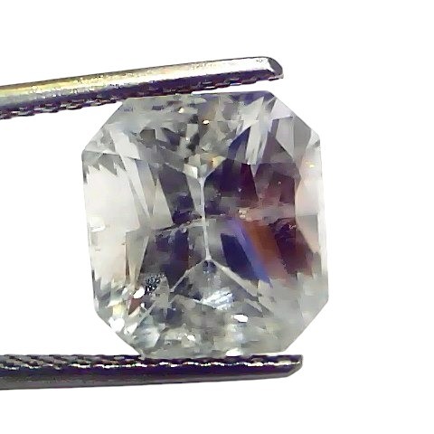 9.29 Ct GII Certified Unheated Untreated Natural Ceylon White Sapphire AA 9.29 Ct GII Certified Unheated Untreated Natural Ceylon White Sapphire AA