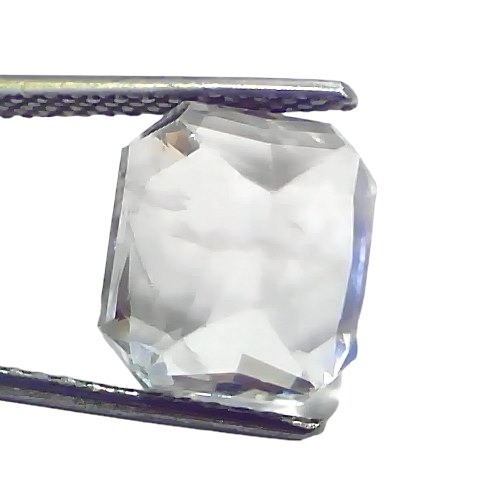 9.29 Ct GII Certified Unheated Untreated Natural Ceylon White Sapphire AA 9.29 Ct GII Certified Unheated Untreated Natural Ceylon White Sapphire AA