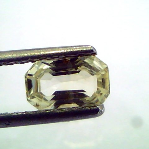 1.03 Ct Unheated Untreated Natural Ceylon Yellow Sapphire/Pukhraj