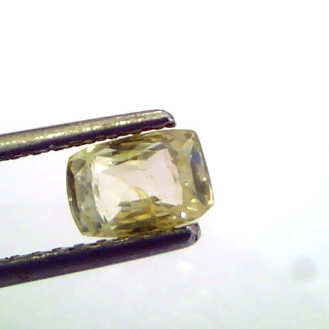 1.17 Ct Unheated Untreated Natural Ceylon Yellow Sapphire Pukhraj
