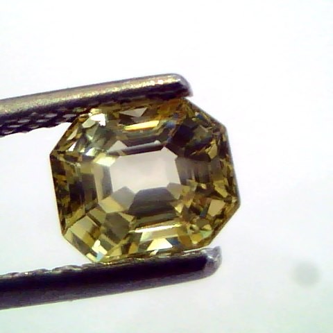 1.48 Ct Unheated Untreated Natural Ceylon Yellow Sapphire/Pukhraj