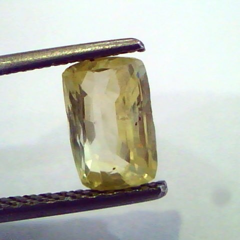 1.78 Ct Unheated Untreted Natural Ceylon Yellow Sapphire/Pukhraj