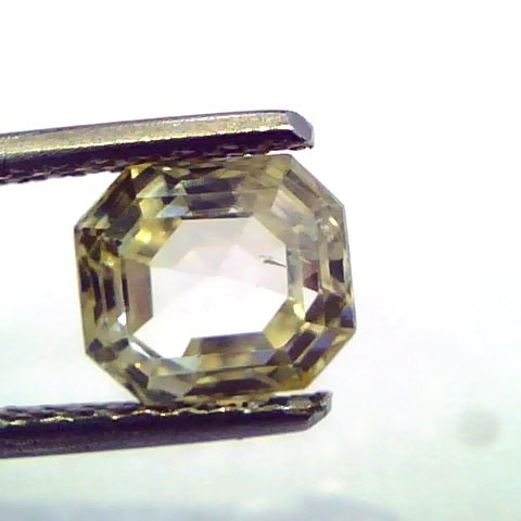 1.92 Ct Unheated Untreated Natural Ceylon Yellow Sapphire/Pukhraj