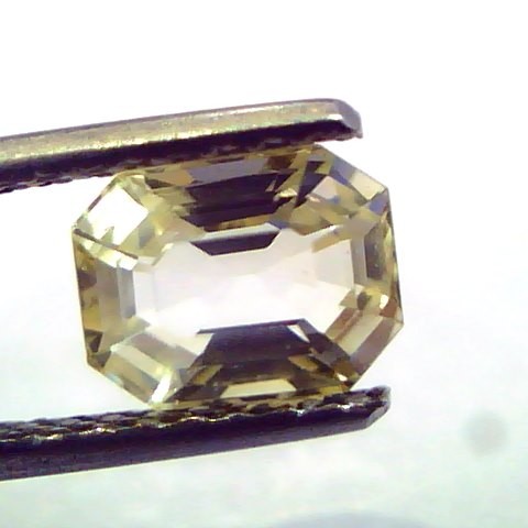 1.98 Ct Unheated Untreated Natural Ceylon Yellow Sapphire/Pukhraj
