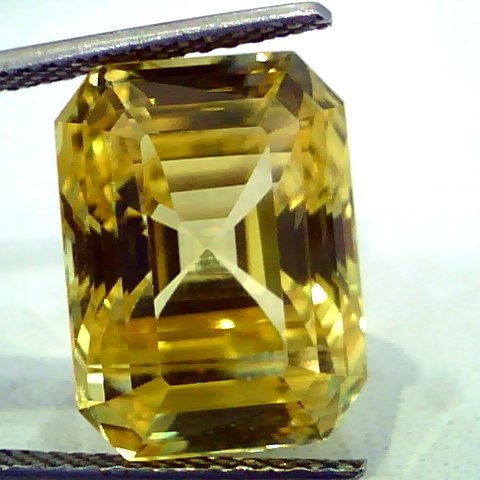 Huge 18.44 Ct GII Certified Unheated Untreated Natural Ceylon Yellow Sapphire **RARE**