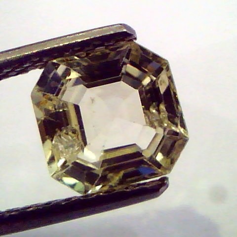 2.12 Ct Unheated Untreated Natural Ceylon Yellow Sapphire/Pukhraj