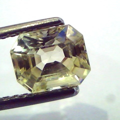 2.13 Ct Unheated Untreated Natural Ceylon Yellow Sapphire/Pukhraj