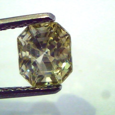 2.28 Ct Unheated Untreated Natural Ceylon Yellow Sapphire/Pukhraj