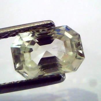 2.29 Ct Unheated Untreated Natural Ceylon Yellow Sapphire/Pukhraj
