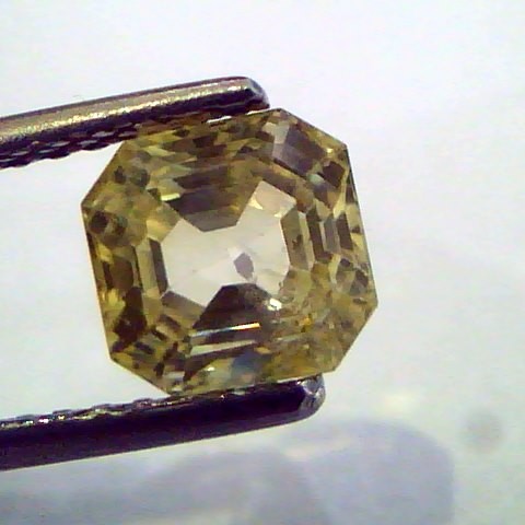 2.38 Ct Unheated Untreated Natural Ceylon Yellow Sapphire/Pukhraj