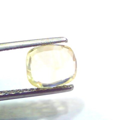3.11 Ct Unheated Untreated Natural Ceylon Yellow Sapphire Gemstone