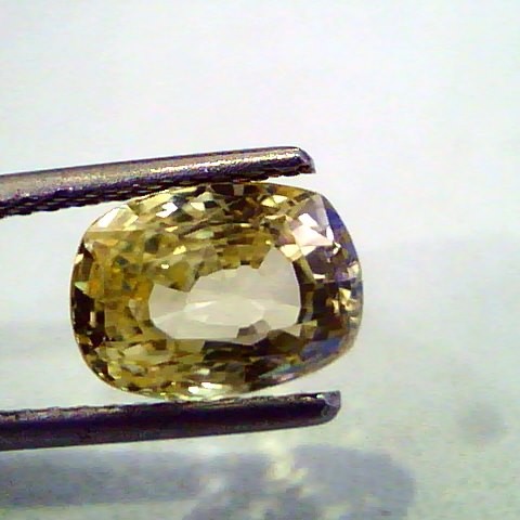 3.25 Ct Unheated Untreated Natural Ceylon Yellow Sapphire Gems