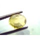 3.57 Ct Unheated Untreated Natural Ceylon Yellow Sapphire AAAAA