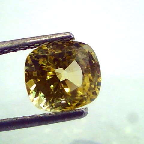 3.59 Ct Unheated Untreated Natural Ceylon Yellow Sapphire AAA