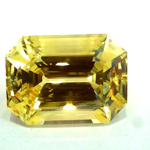 Huge 33.15 Ct Unheated Untreated Natural Ceylon Yellow Sapphire **RARE**