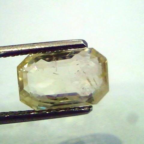 4.25 Ct Unheated Untreated Natural Ceylon Yellow Sapphire Gems