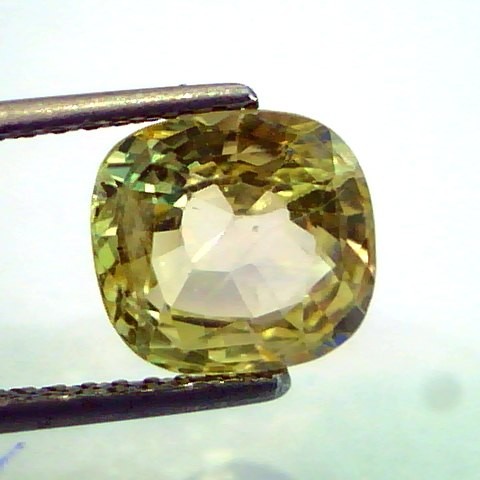 4.64 Ct Unheated Untreated Natural Ceylon Yellow Sappire/Pukhraj