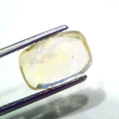 6.00 Ct Certified Unheated Untreated Natural Ceylon Yellow Sapphire Pukhraj