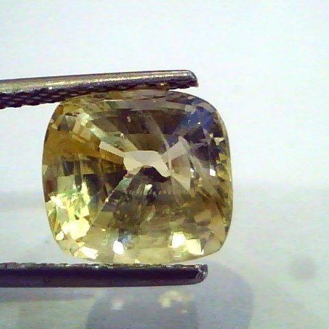 6.04 Ct Unheated Untreated Natural Ceylon Yellow Sapphire Pukhraj