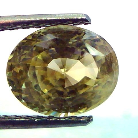 6.51 Ct Unheated Untreted Natural Ceylon Yellow Sapphire Pukhraj