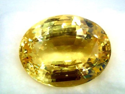 Huge Rare Of Rarest Big Yellow Sapphire