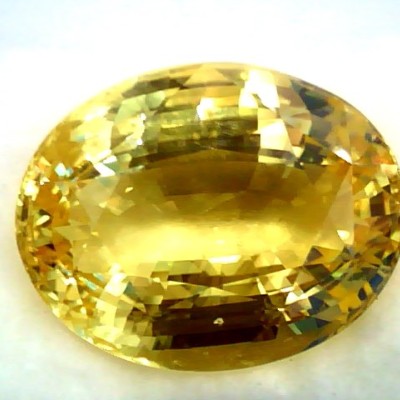 Huge 62.06 Ct GII Certified Unheated Untreated Natural Ceylon Yellow Sapphire **RARE**
