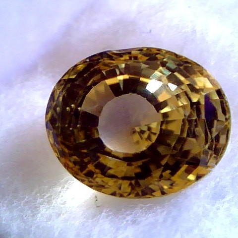 7.02 Ct Unheated Untreted Natural Ceylon Yellow Sapphire,Pukhraj