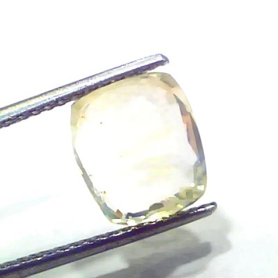 7.13 Ct Certified Unheated Untreated Natural Ceylon Yellow Sapphire Pukhraj