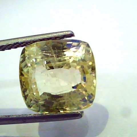 9.59 Ct Unheated Untreated Natural Ceylon Yellow Sapphire Gems