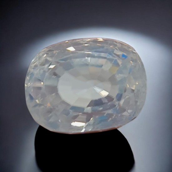 Huge 10.25 Carat Natural White Zircon Gemstone For Venus A+++++++