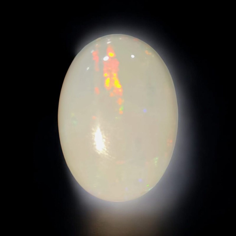 Huge 15.83 Ct Untreated Natural Australian Fire Opal Gemstone AA Huge 15.83 Ct Untreated Natural Australian Fire Opal Gemstone AA