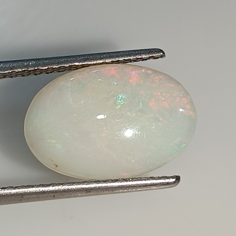 2.96 Ct Untreated Natural Australian Fire Opal Gemstone 2.96 Ct Untreated Natural Australian Fire Opal Gemstone